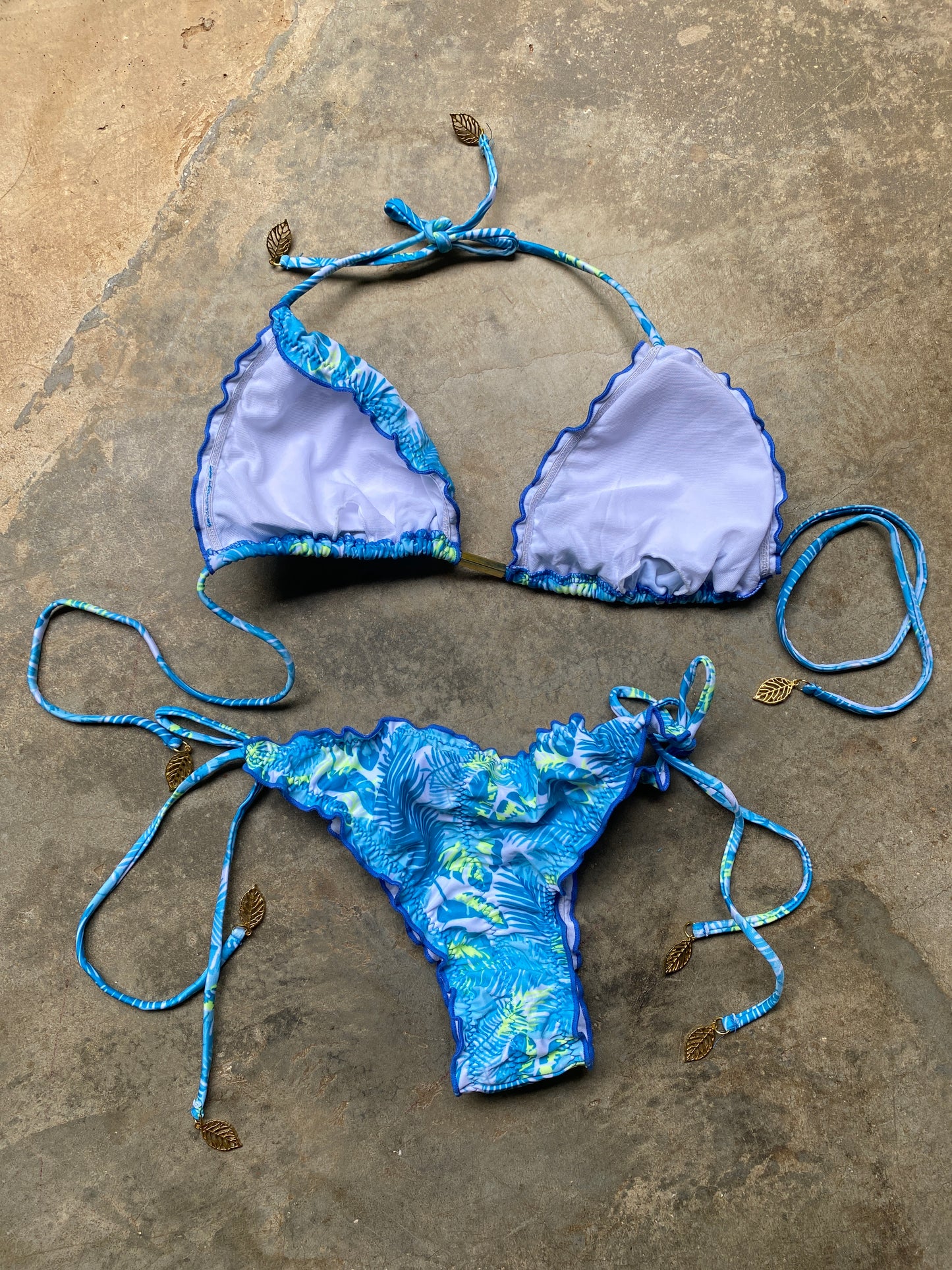 Brazilian Blue Bikini