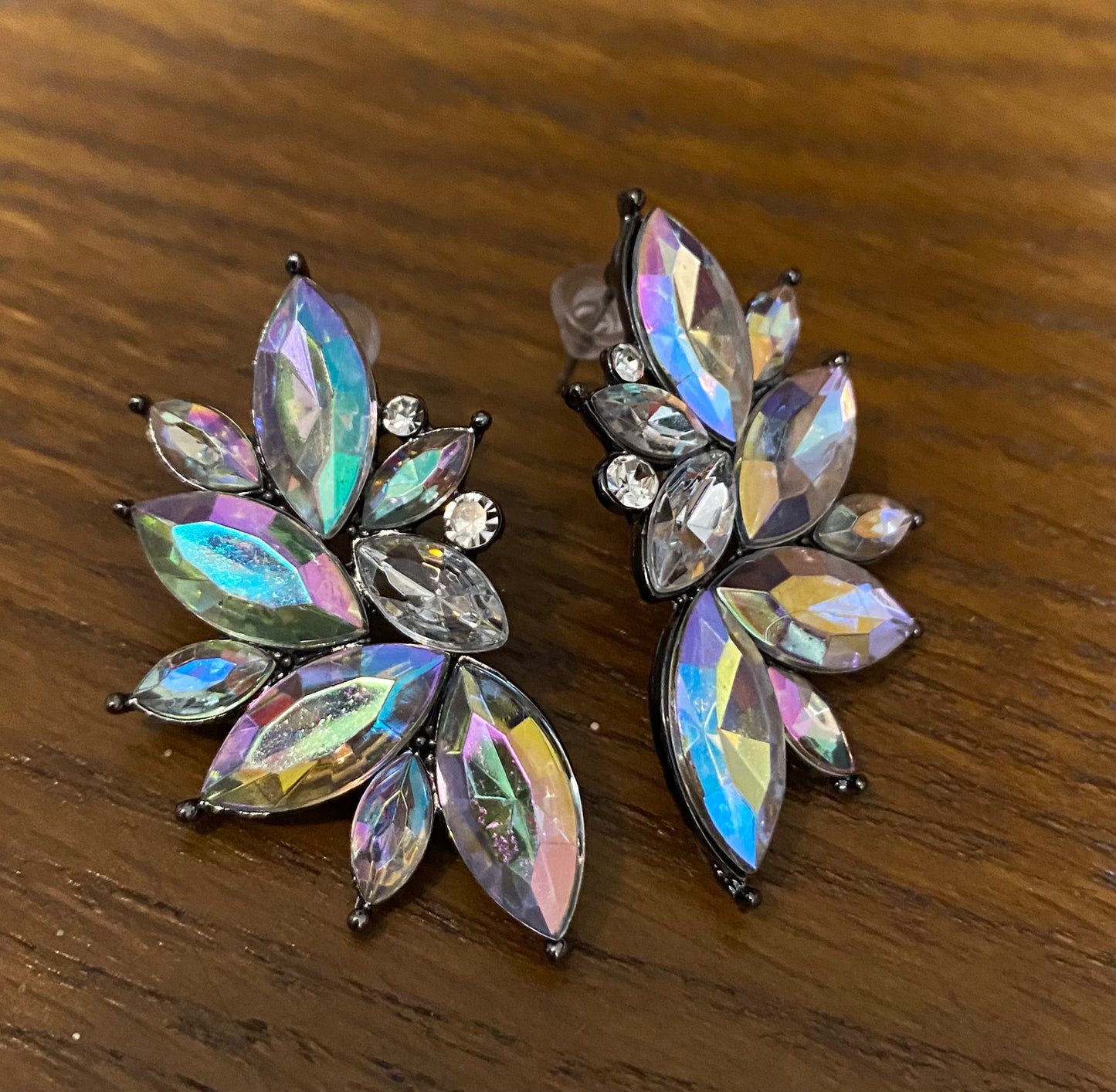 Rhinestone earrings
