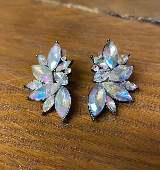 Rhinestone earrings